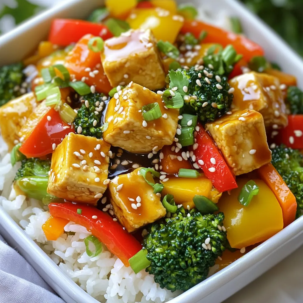 Teriyaki Tofu Stir Fry Flavorful and Easy Recipe
