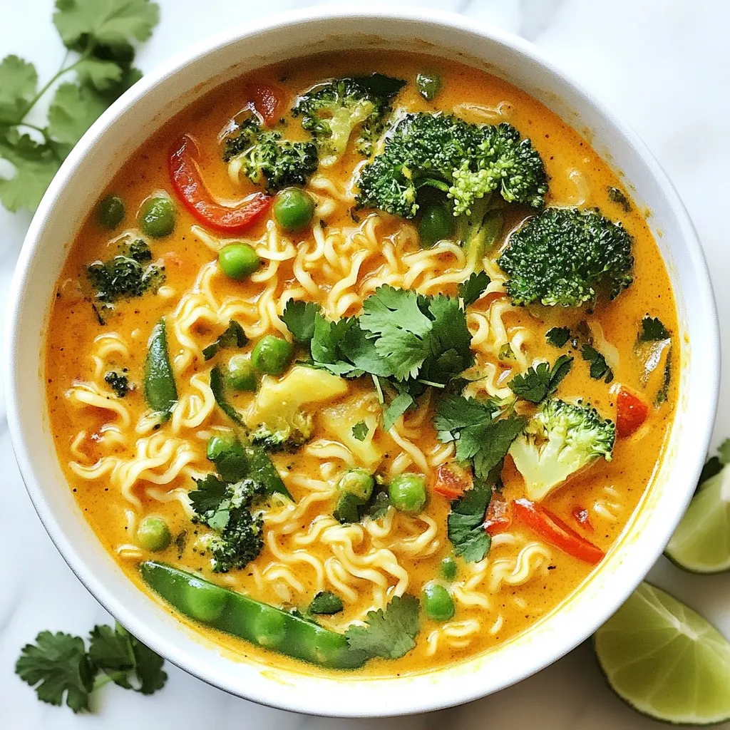 Coconut Curry Ramen Flavorful and Simple Recipe
