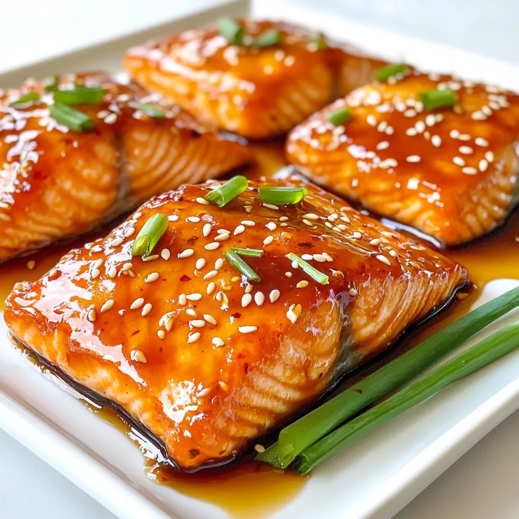 Sriracha Honey Glazed Salmon Flavorful and Simple Dish