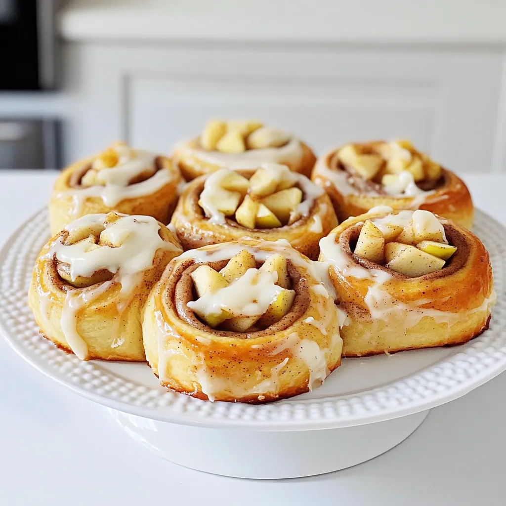 Apple Pie Cinnamon Rolls Irresistible and Easy Delight