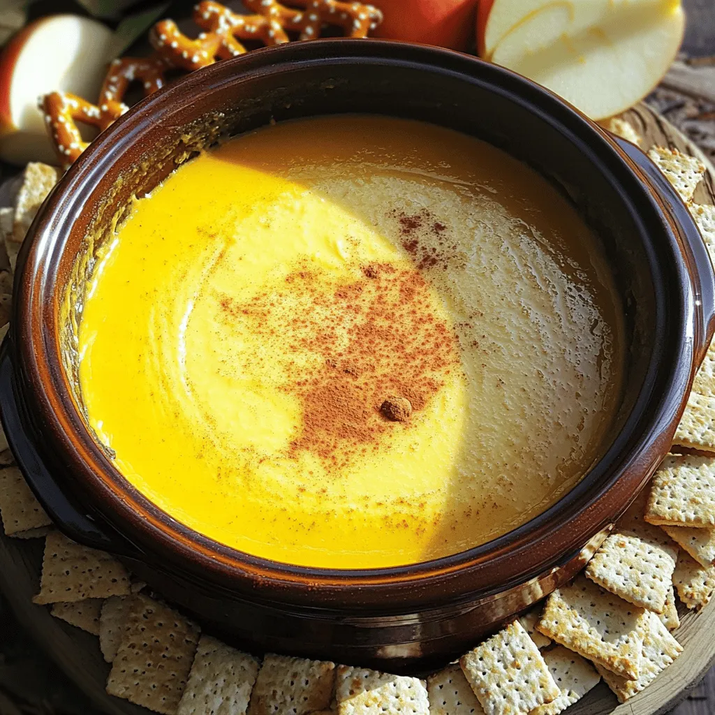 Pumpkin Cheesecake Fondue Dip Slow Cooker Delight