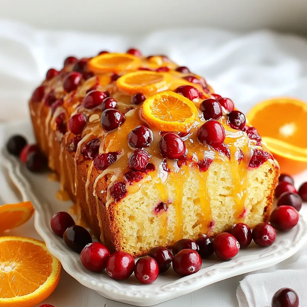 Cranberry Orange Breakfast Bread Flavorful Morning Treat