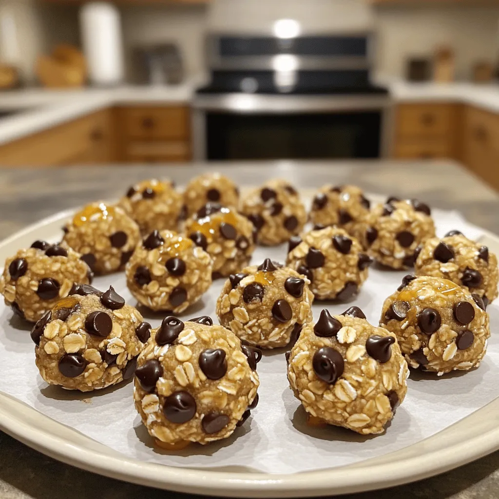 No-Bake Cookie Dough Protein Bites Perfect for Snacking