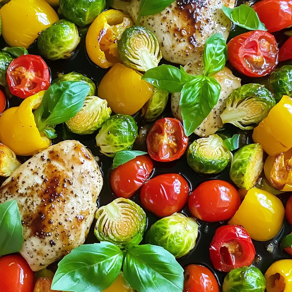 Sheet-Pan Balsamic Chicken and Veggies Simple Meal
