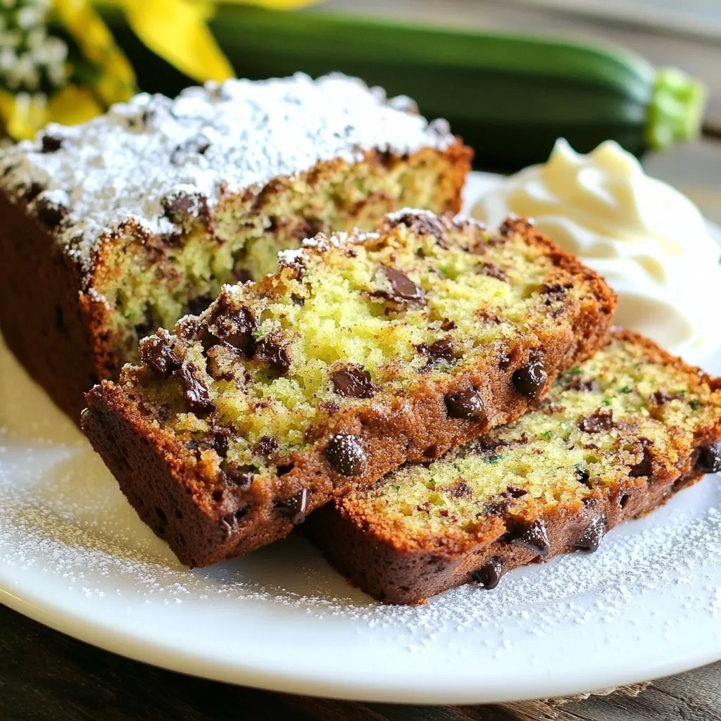 Chocolate Chip Zucchini Bread Fresh and Tasty Recipe