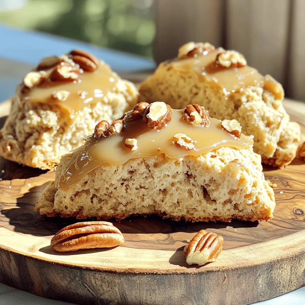 Brown Butter Maple Glazed Scones Rich Flavor Delight