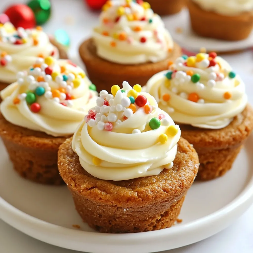 Gingerbread Cookie Cups Festive and Flavorful Treat