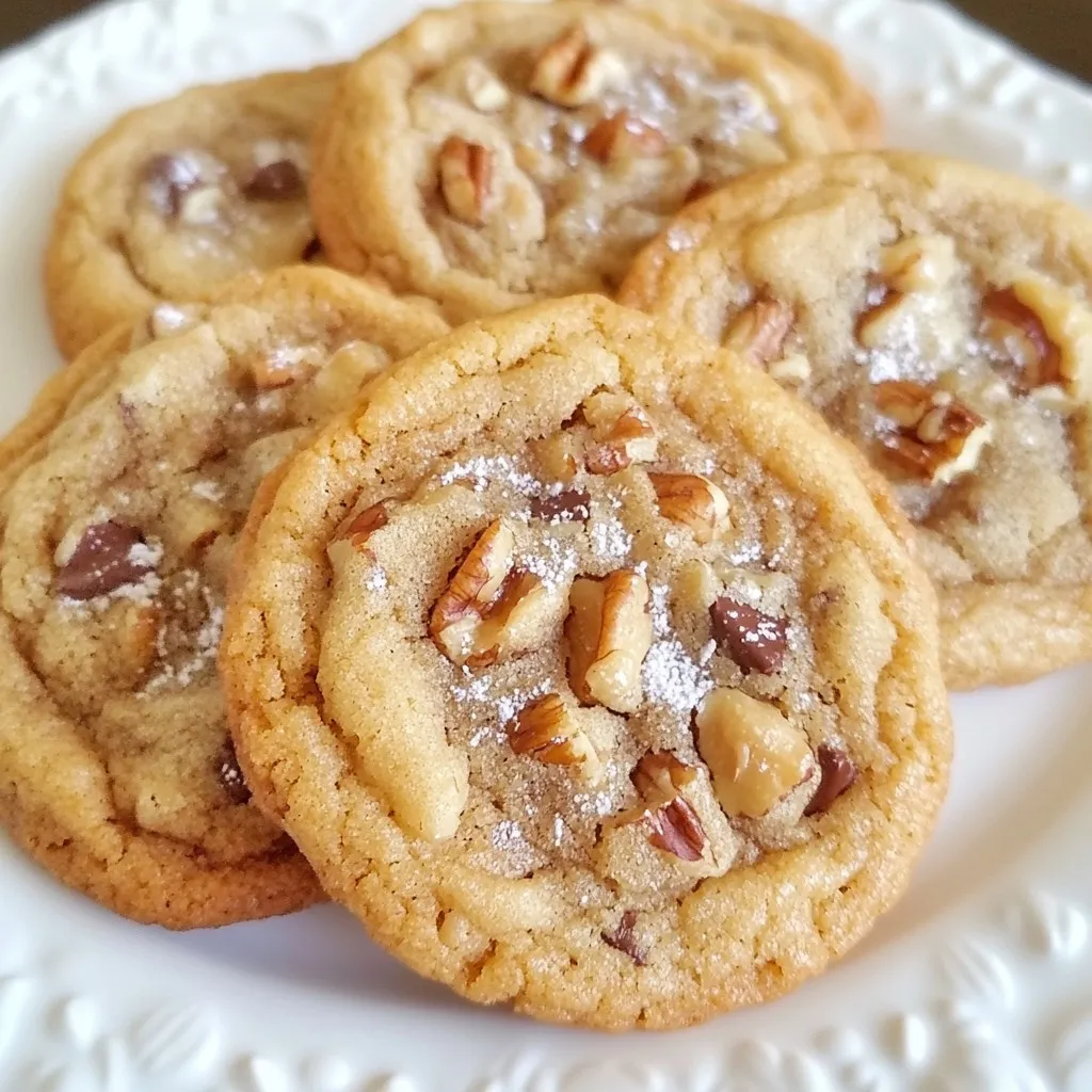 Brown Butter Pecan Cookies Rich and Flavorful Treat