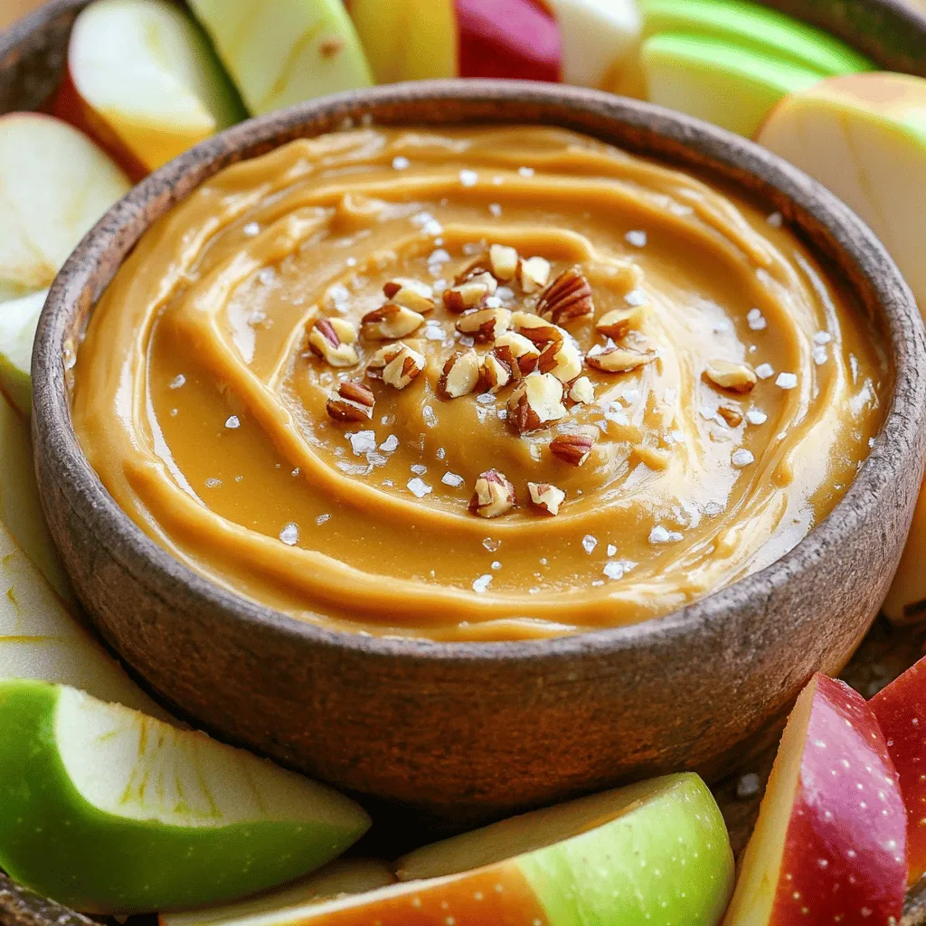 Salted Caramel Apple Dip Irresistible Flavor Delight