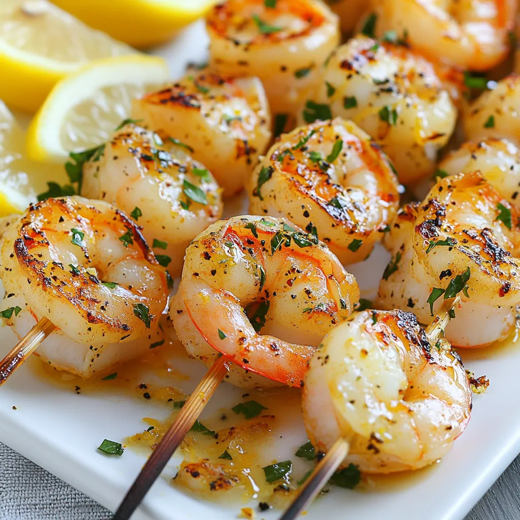 Lemon Herb Grilled Shrimp Savory and Simple Recipe