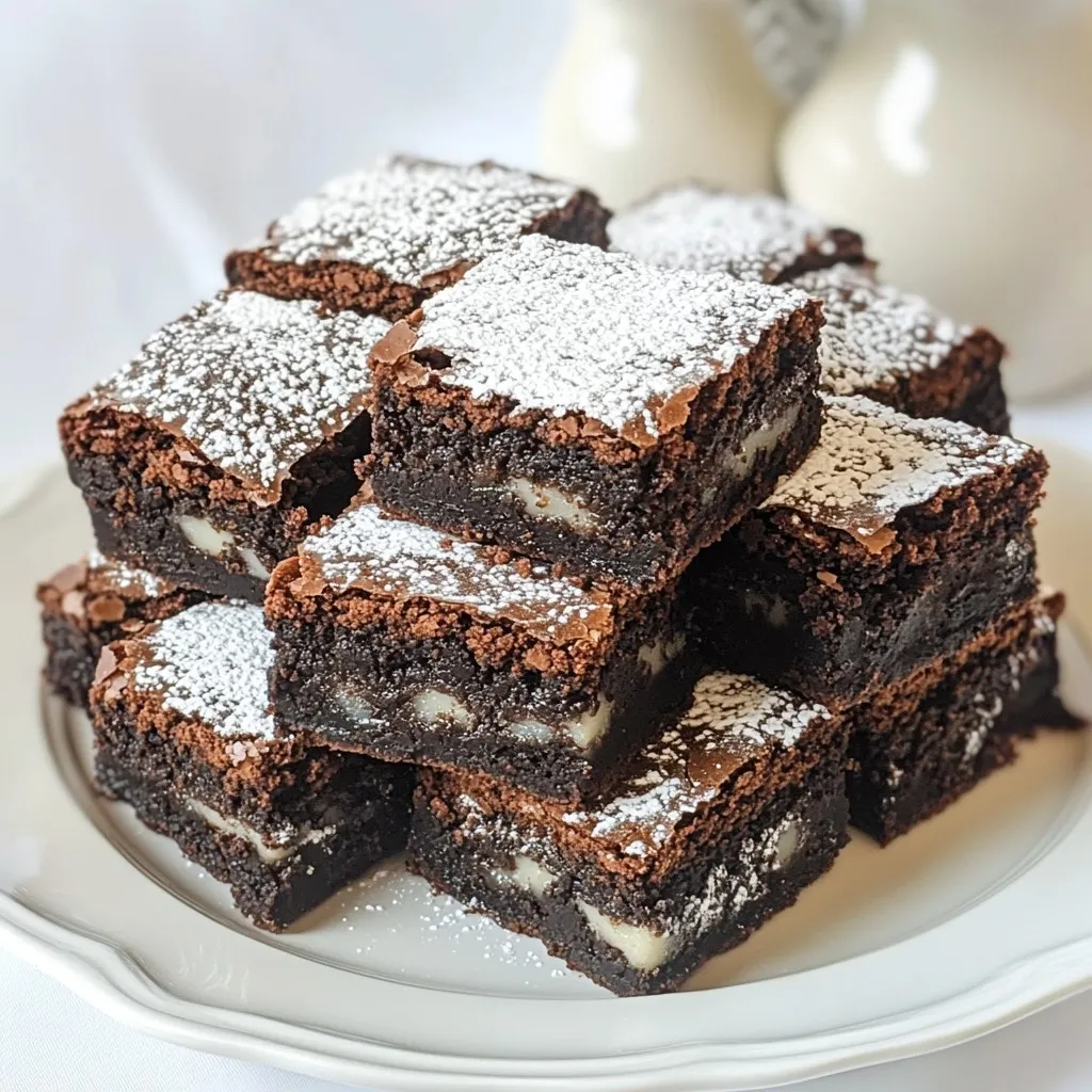 Oreo Stuffed Brownies Rich and Decadent Delight