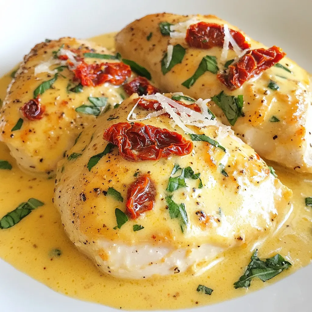 Creamy Sun-Dried Tomato Chicken Rich and Easy Recipe