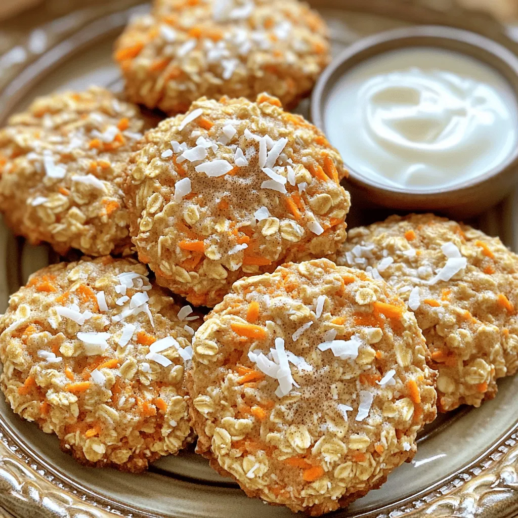 Carrot Cake Breakfast Cookies Healthy and Delicious Treat