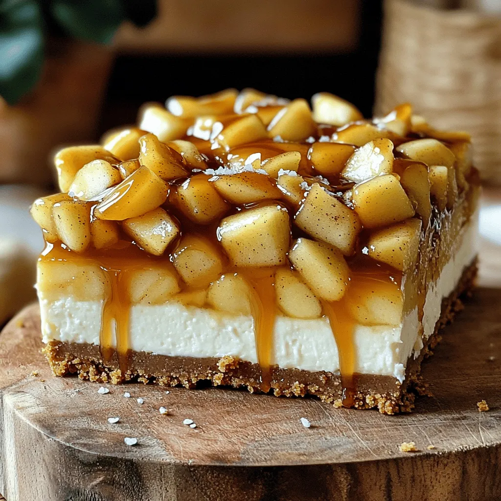 Caramel Apple Pie Cheesecake Bars Worth Savoring