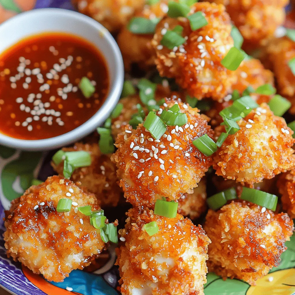 Air Fryer Spicy Sweet Chili Chicken Bites Delight