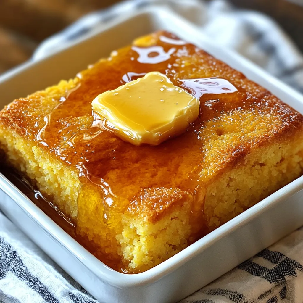 Honey Butter Cornbread Flavorful and Easy Recipe