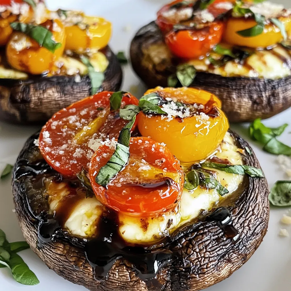 Caprese Stuffed Portobellos Flavorful and Easy Recipe