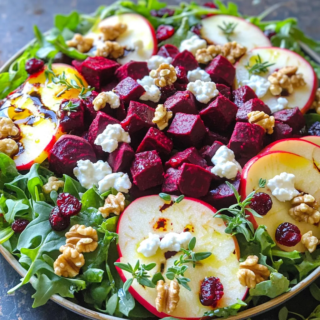 Beet &#038; Goat Cheese Harvest Salad Fresh and Flavorful Mix