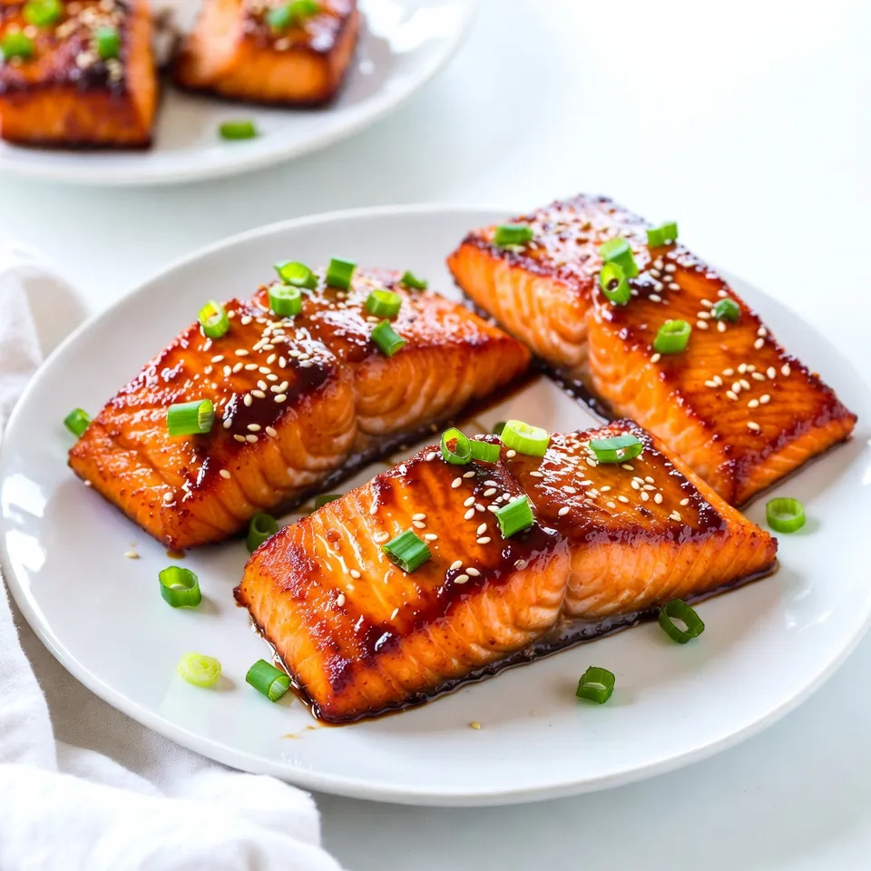 Teriyaki Glazed Salmon Tasty and Simple Recipe