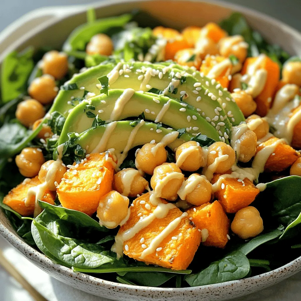 Sweet Potato Chickpea Buddha Bowl Nutritious Delight