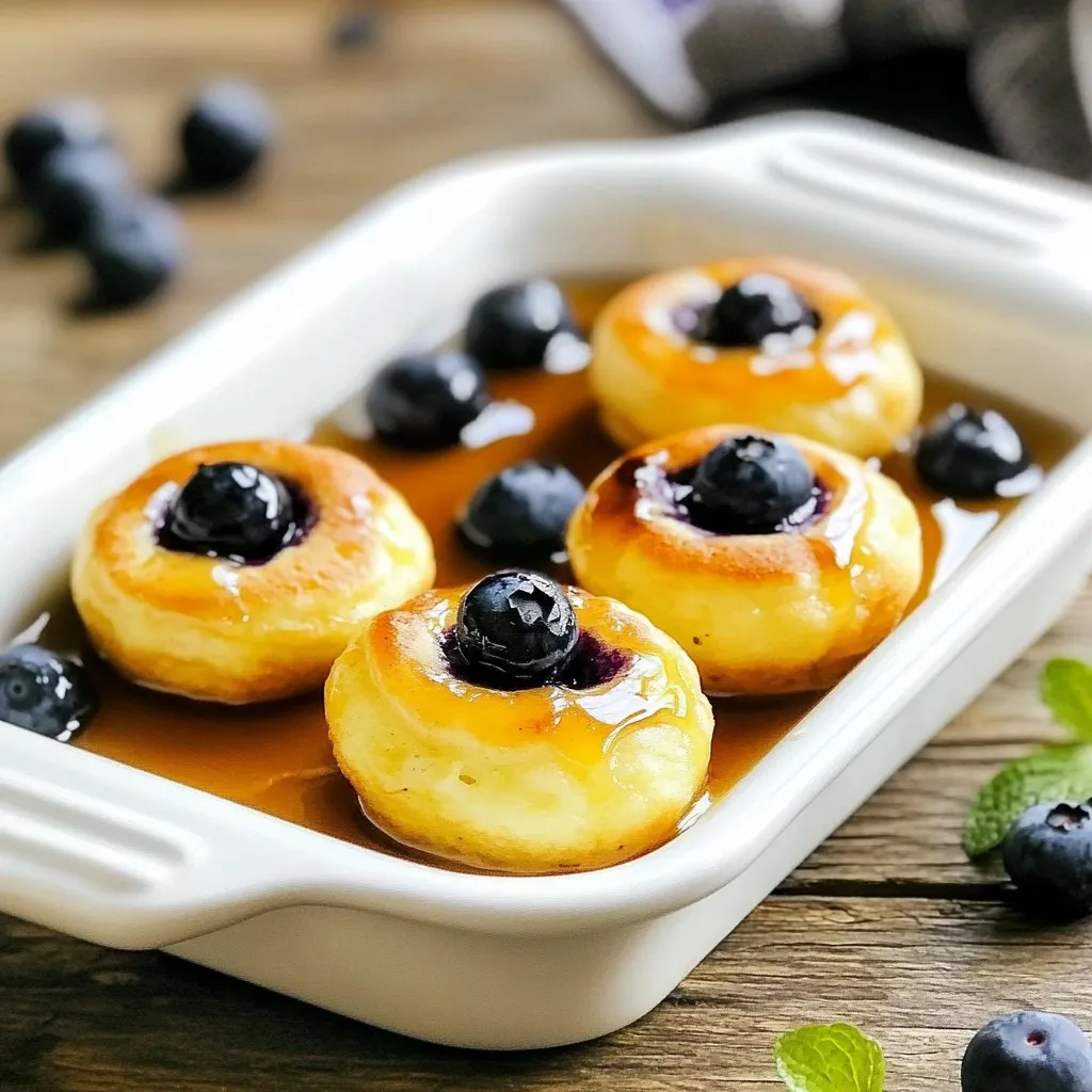 Blueberry Pancake Bites Tasty and Easy Recipe