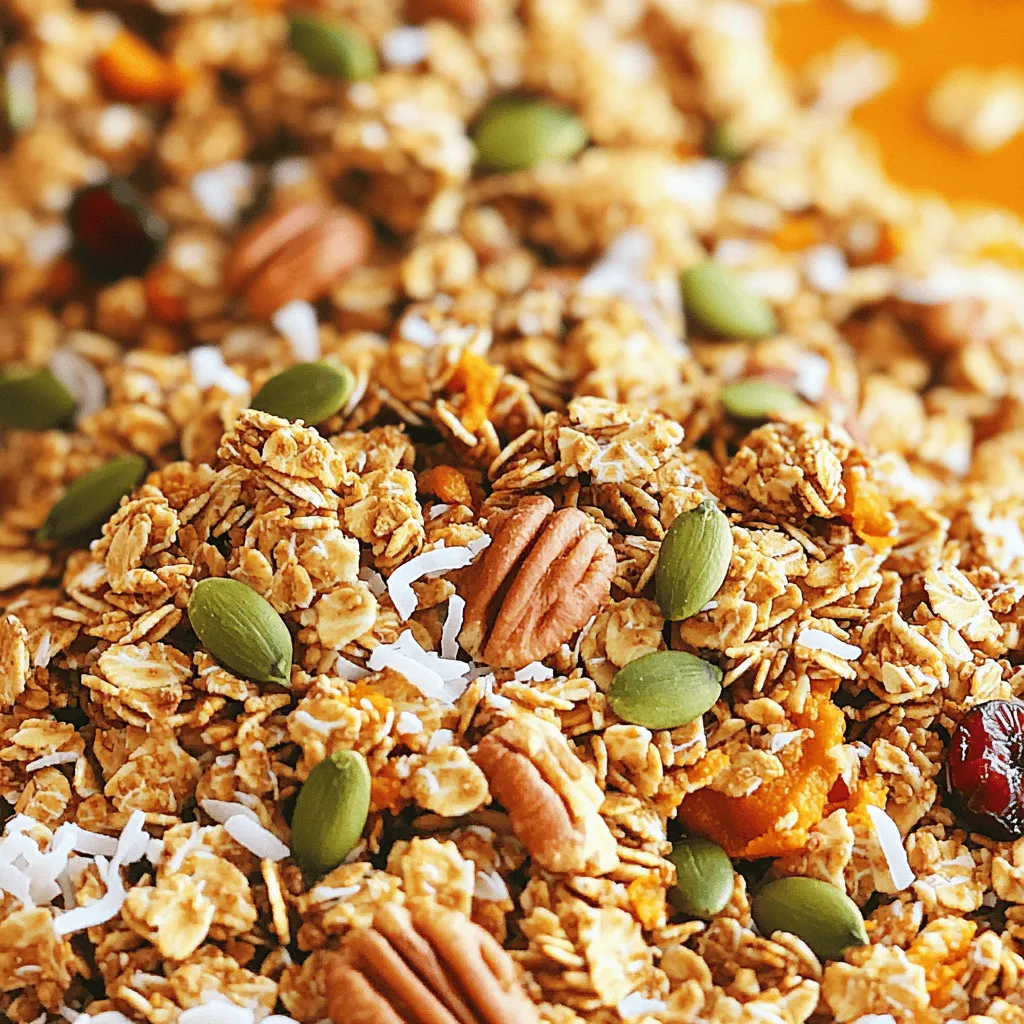 Maple Pecan Pumpkin Granola Tasty and Easy Recipe