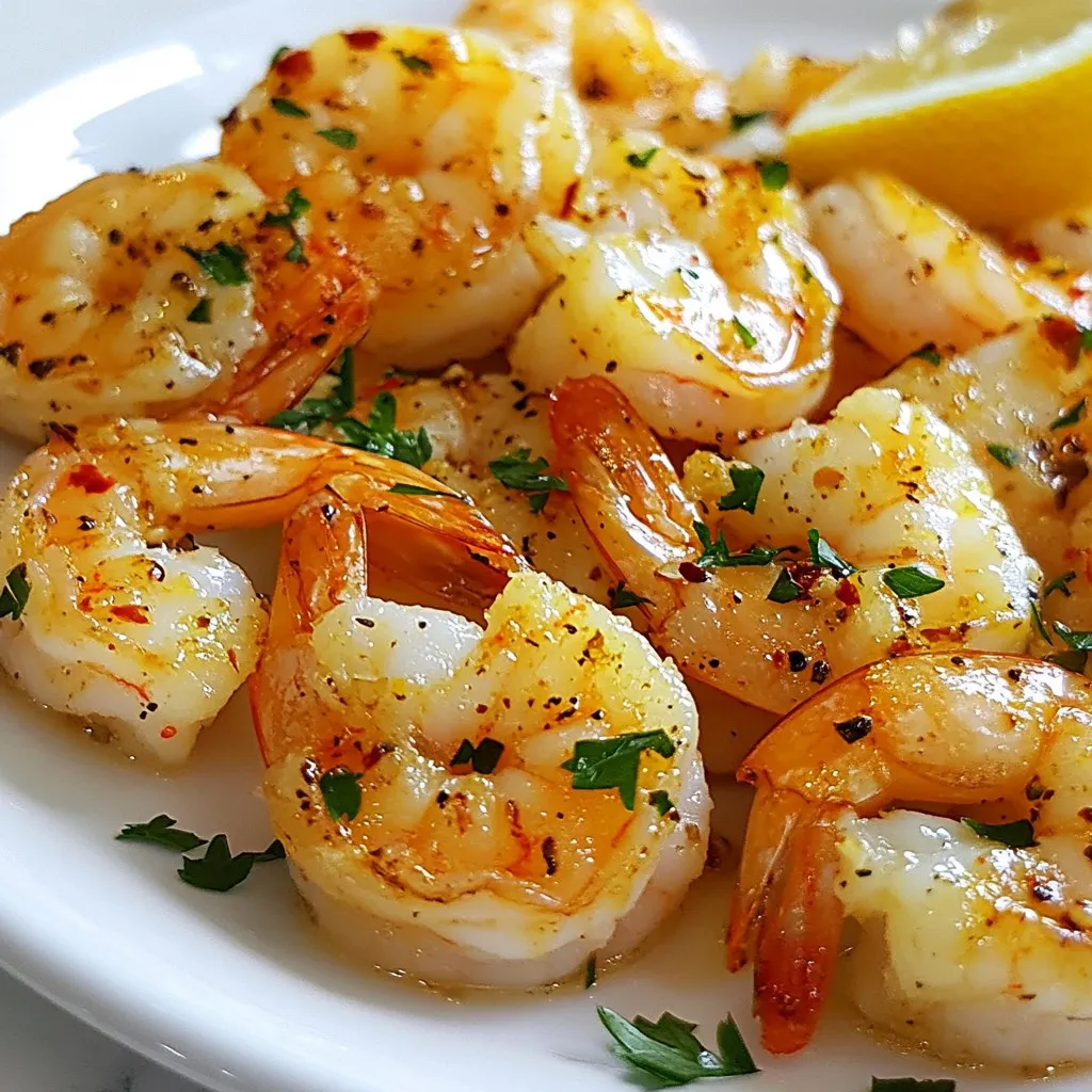 Lemon Garlic Roasted Shrimp Flavorful and Simple Dish