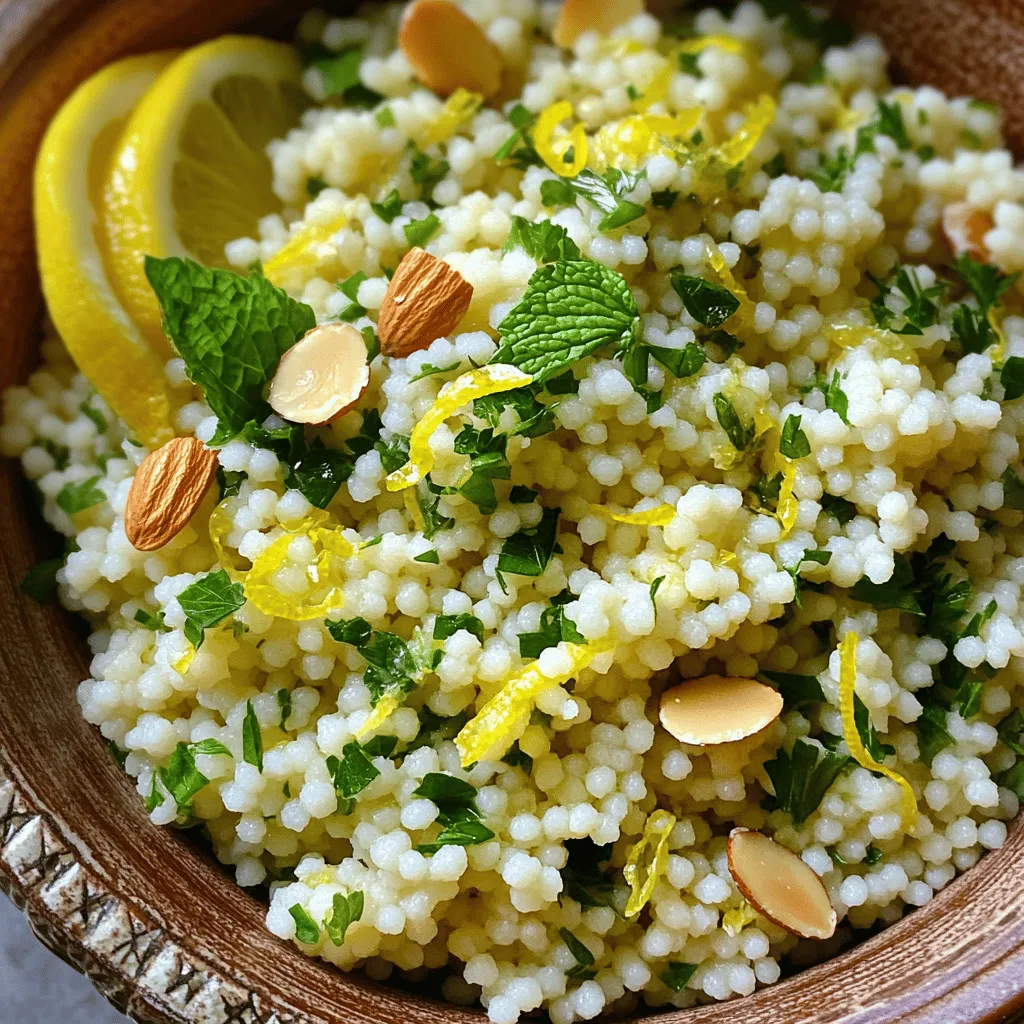 Lemon Herb Couscous Tasty and Easy Side Dish