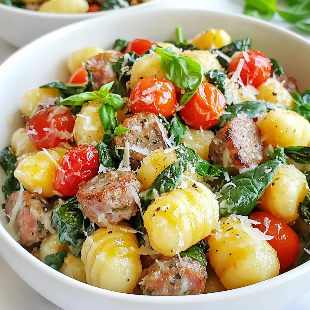 Creamy Tuscan Sausage Gnocchi Flavorful Comfort Meal