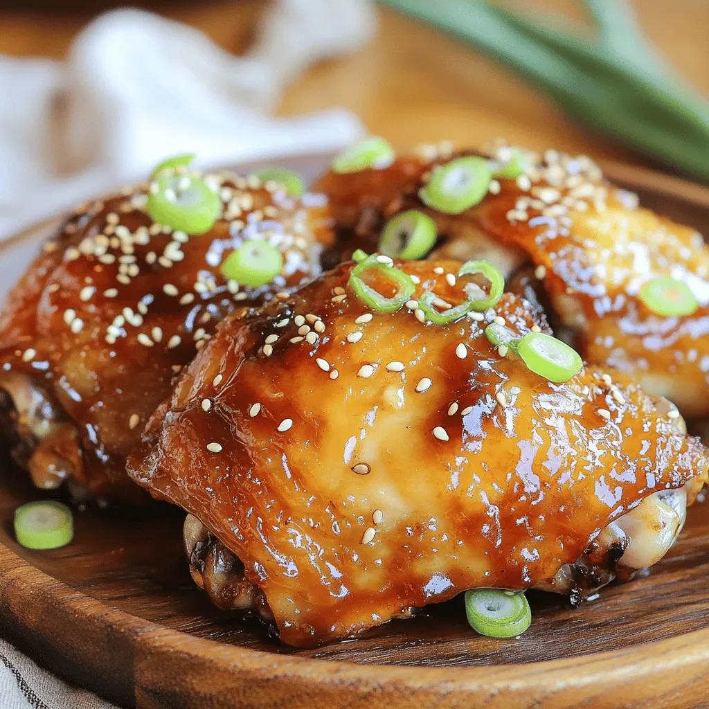 Honey Soy Glazed Chicken Thighs Flavorful Dinner Delight