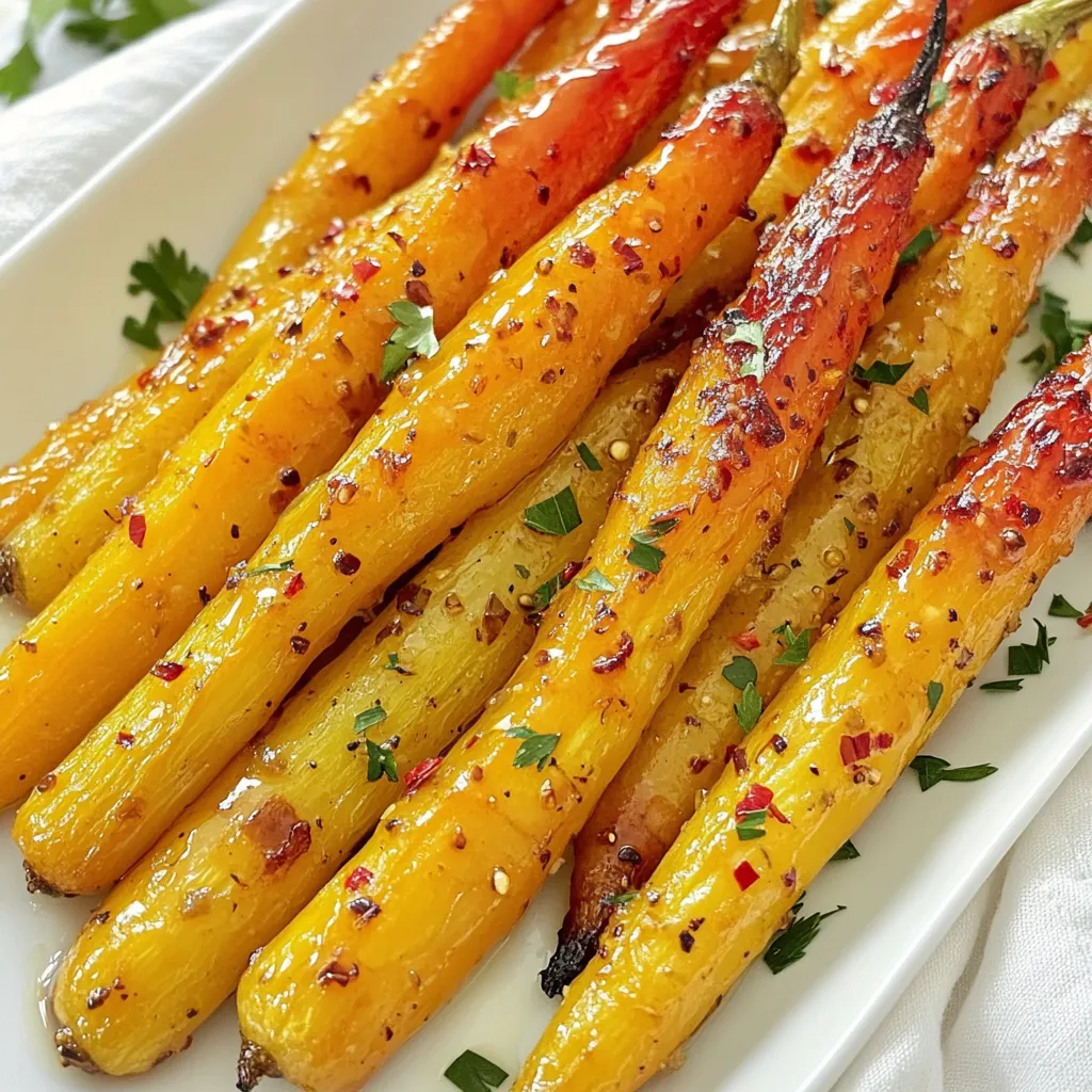 Maple Mustard Roasted Carrots Easy and Flavorful Dish