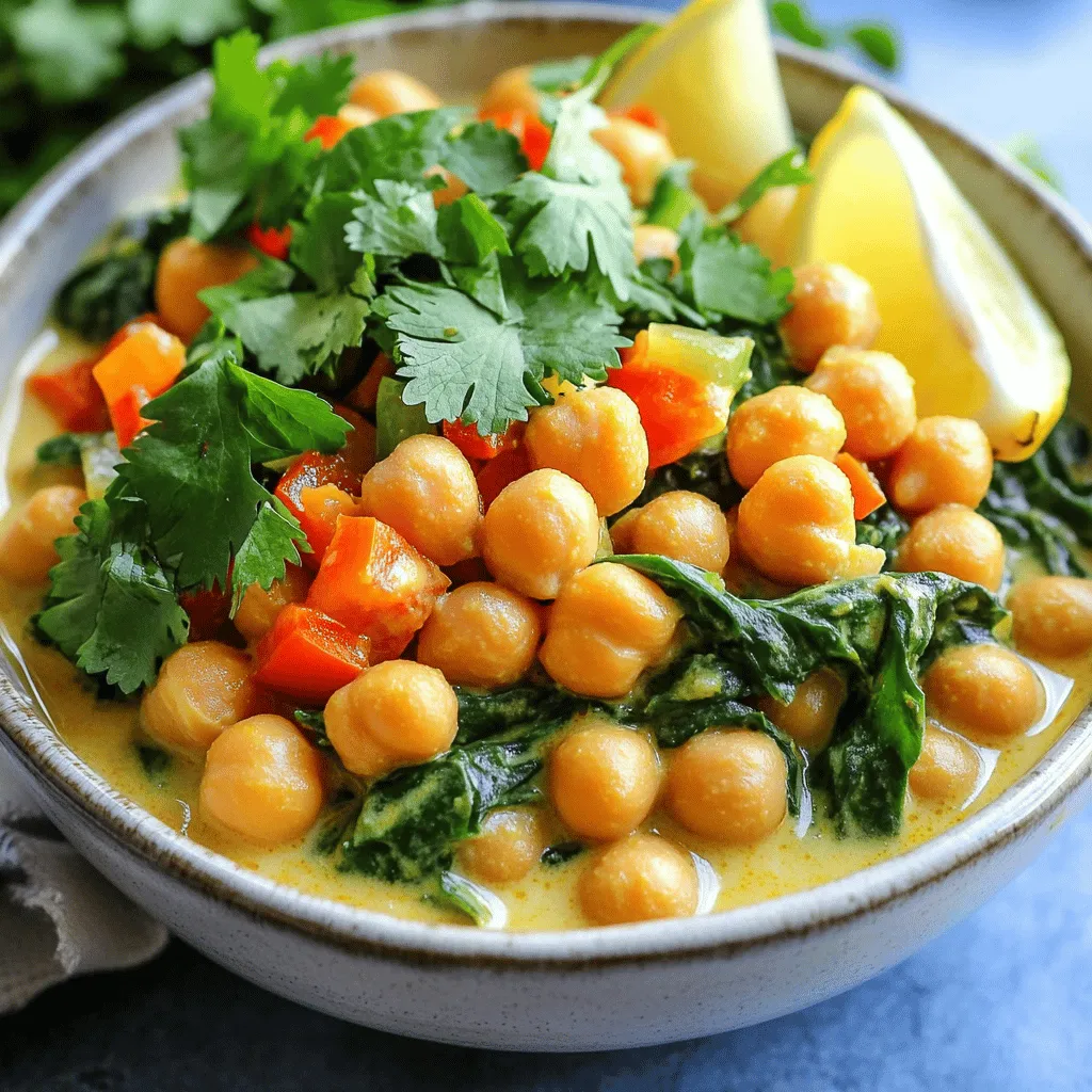 Coconut Curry Chickpeas Bold and Flavorful Recipe
