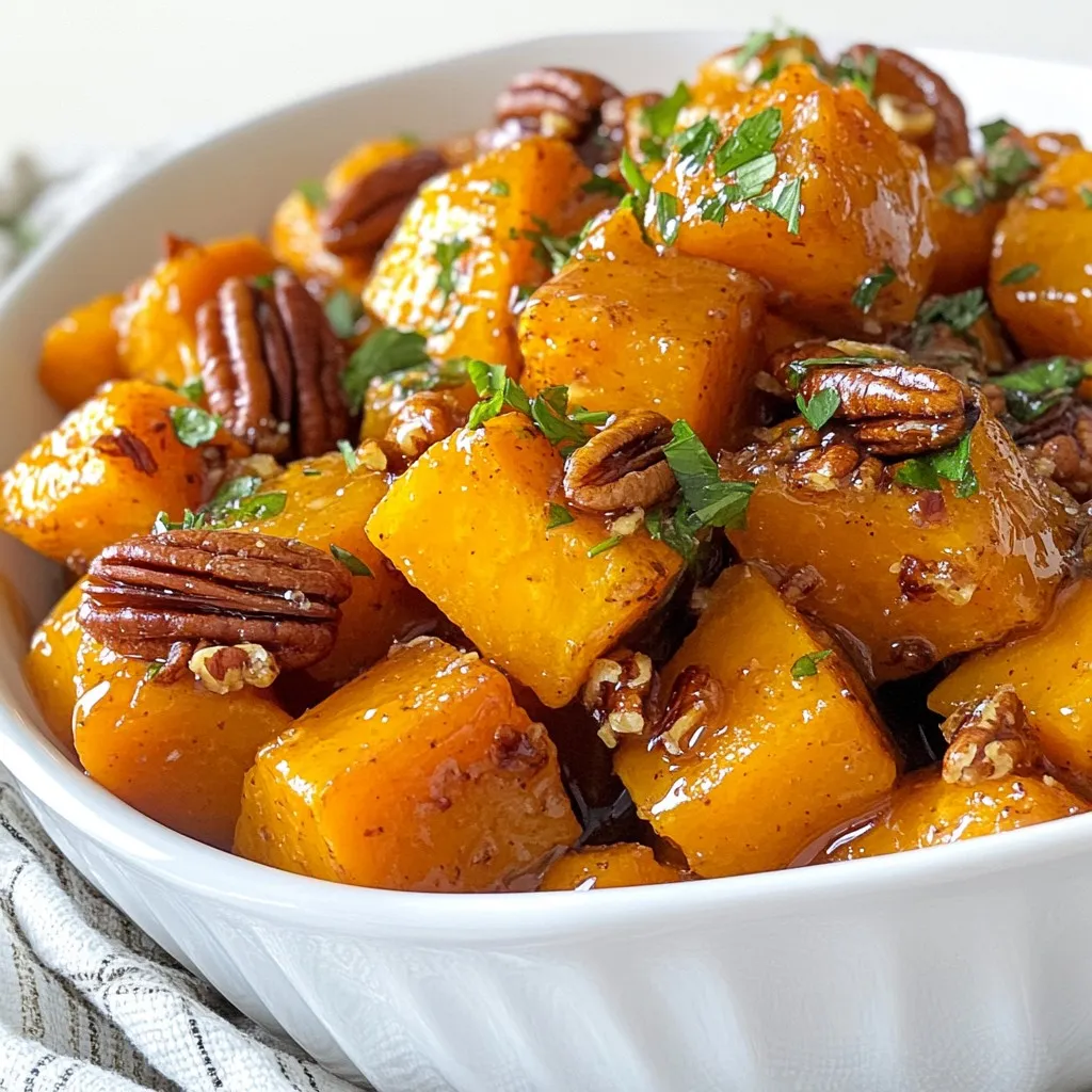 Maple Pecan Roasted Sweet Potatoes Flavorful Delight