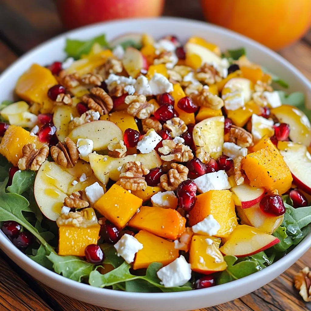 Fall Harvest Salad Fresh and Flavorful Delight