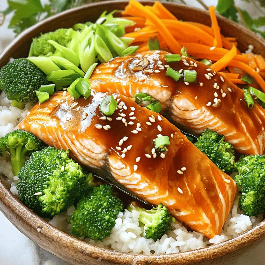Teriyaki Salmon Rice Bowls Simple and Flavorful Meal