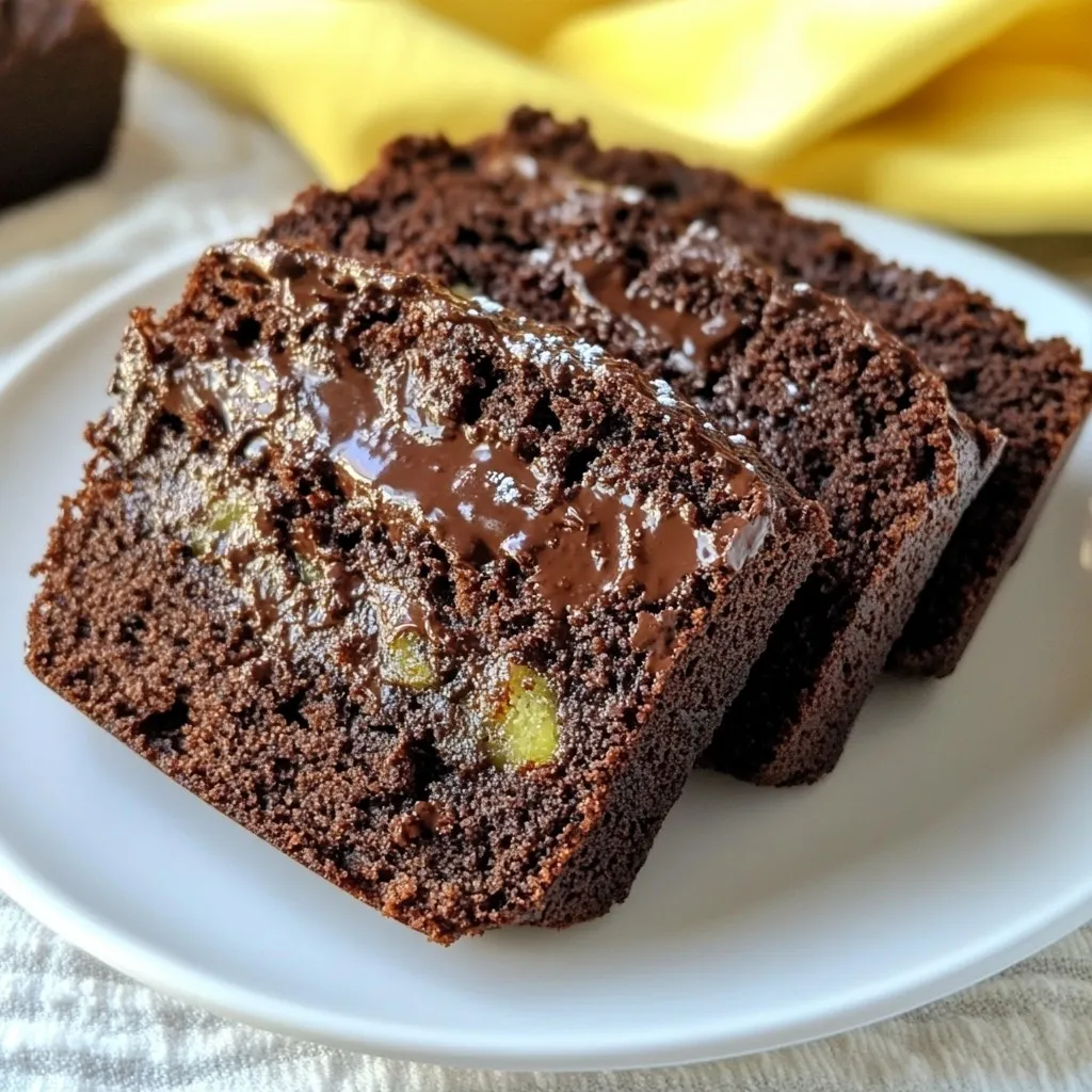 Chocolate Chunk Zucchini Bread Savory and Flavorful Treat