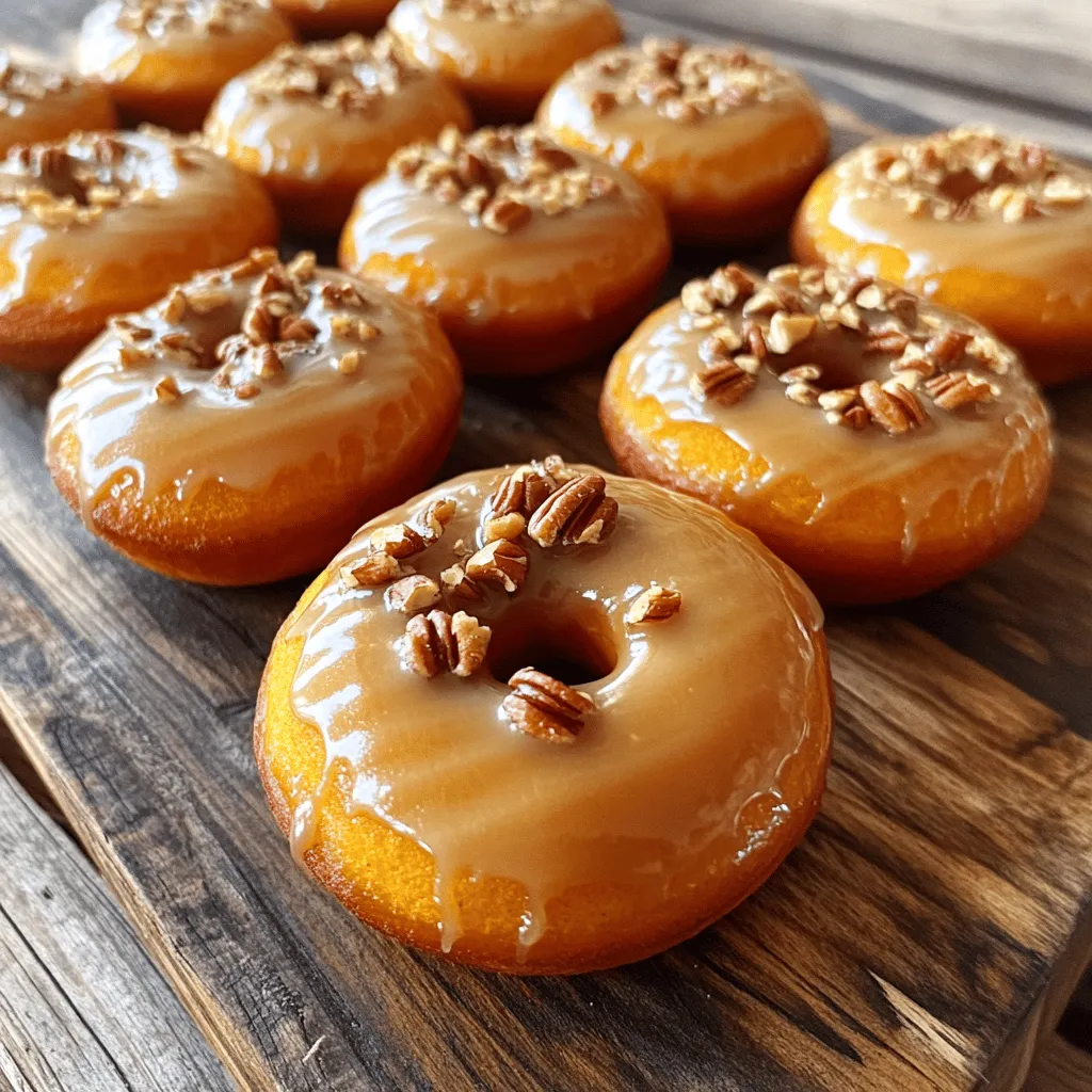 Maple Pumpkin Spice Donuts Brown Sugar Delight