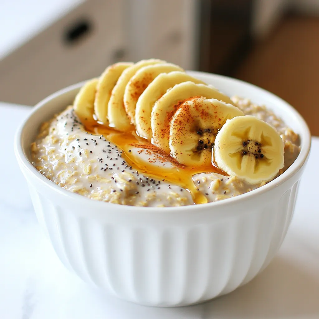 Cinnamon Roll Overnight Oats Protein Power Meal
