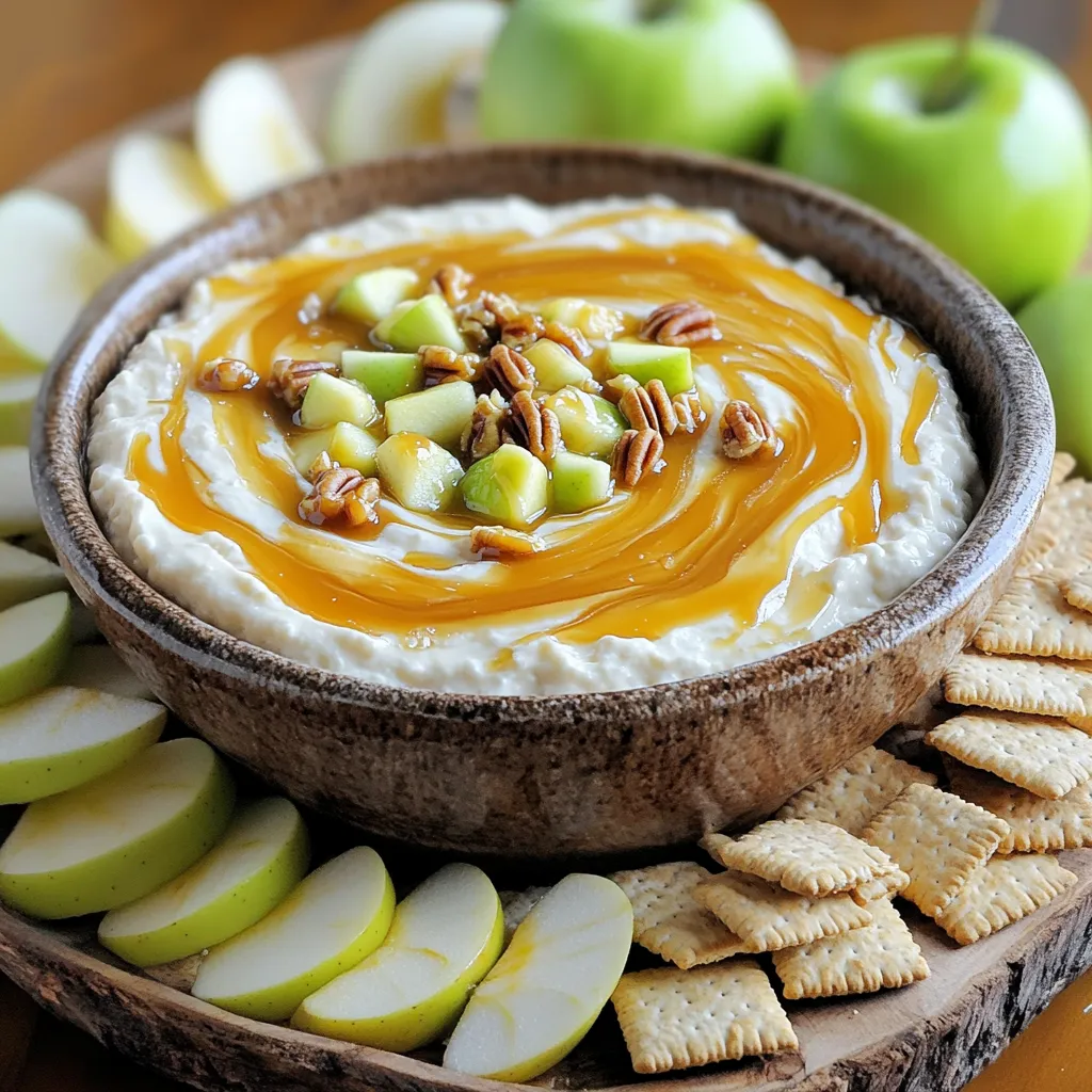 Caramel Apple Cheesecake Dip Easy and Delicious Recipe