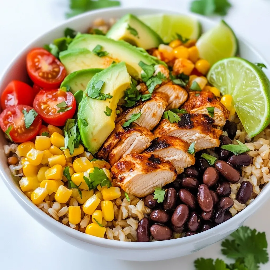 Chipotle Chicken Burrito Bowl Flavorful Meal Idea