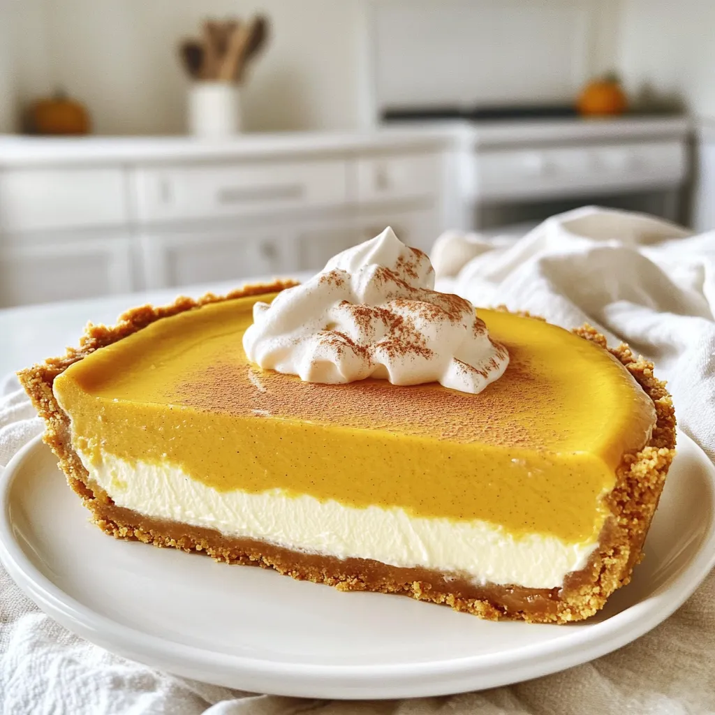 Pumpkin Pie Hybrid Cheesecake Festive and Delightful