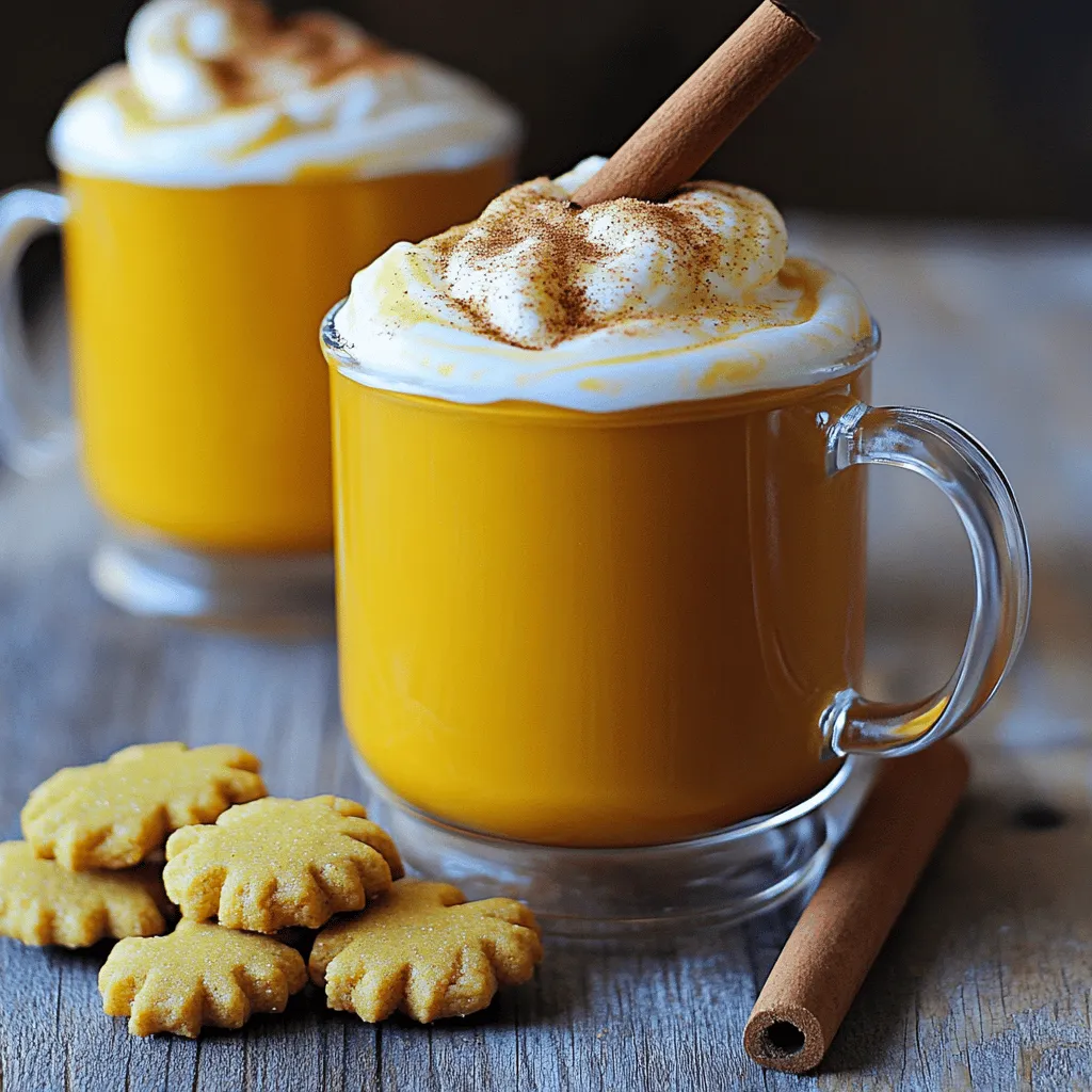 Pumpkin Chai Latte with Cinnamon Cream Delight
