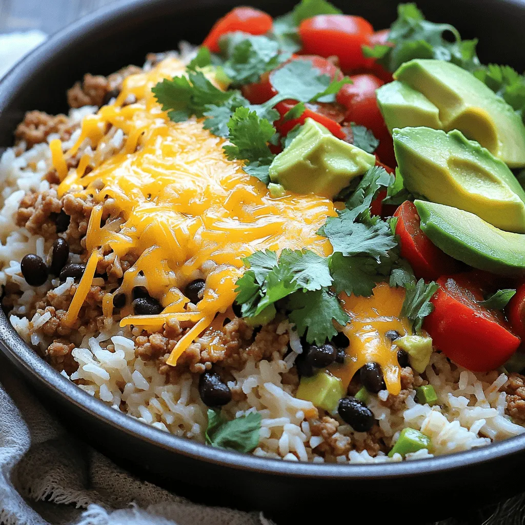 One Pot Taco Rice Skillet Quick and Tasty Meal