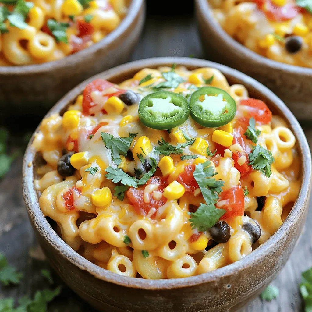 One-Pot Creamy Taco Mac and Cheese Delightful Dish
