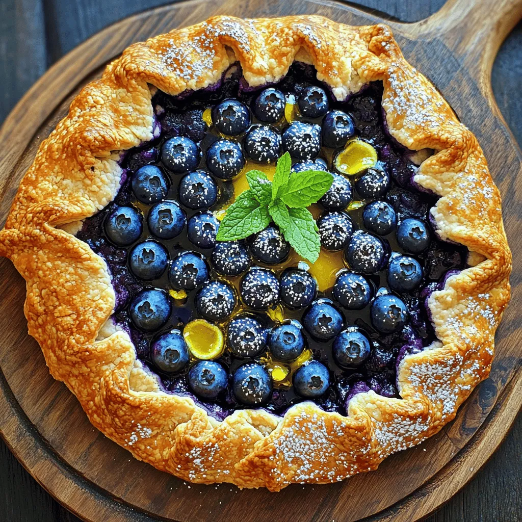 Blueberry Lemon Ricotta Galette Fresh and Simple Treat