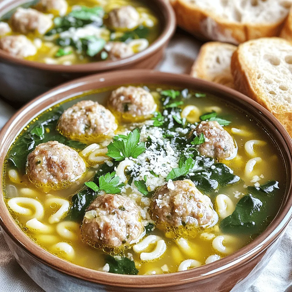 Italian Wedding Soup Comforting and Flavorful Recipe