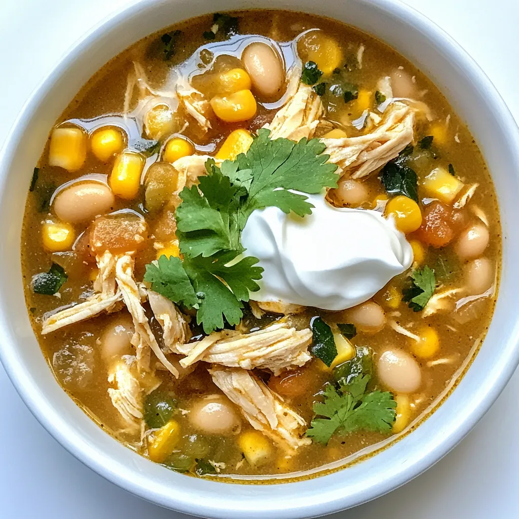 White Chicken Chili Hearty and Flavorful Recipe