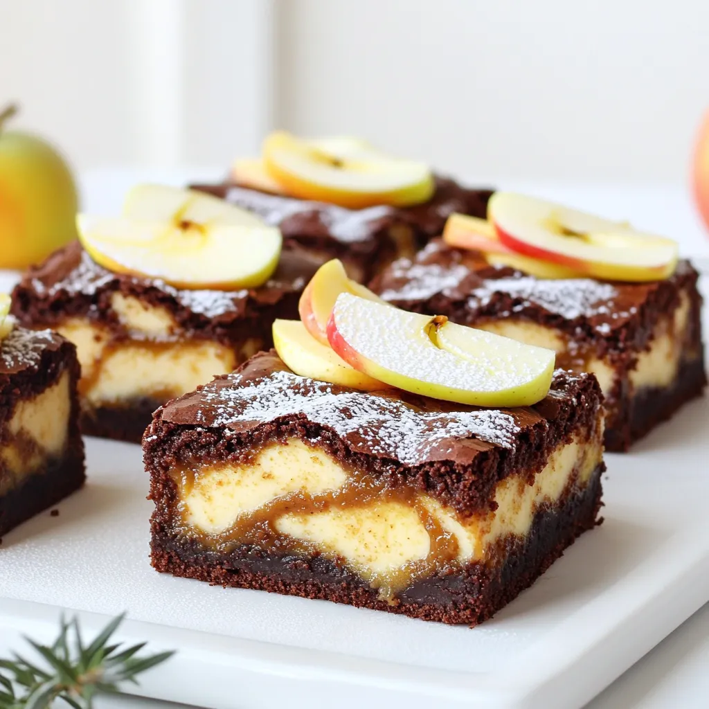 Apple Butter Cheesecake Brownies Simple and Sweet Treat