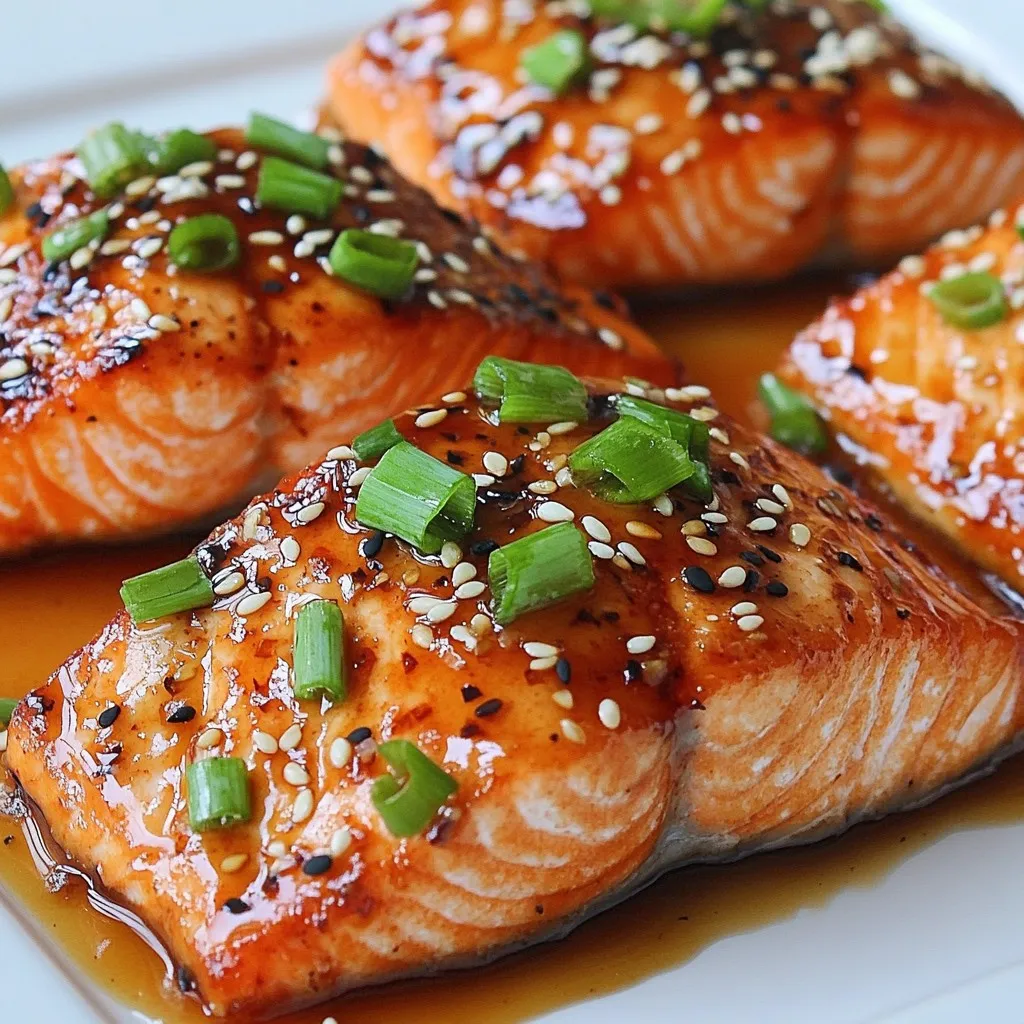 Honey Garlic Glazed Salmon Flavorful and Easy Dish