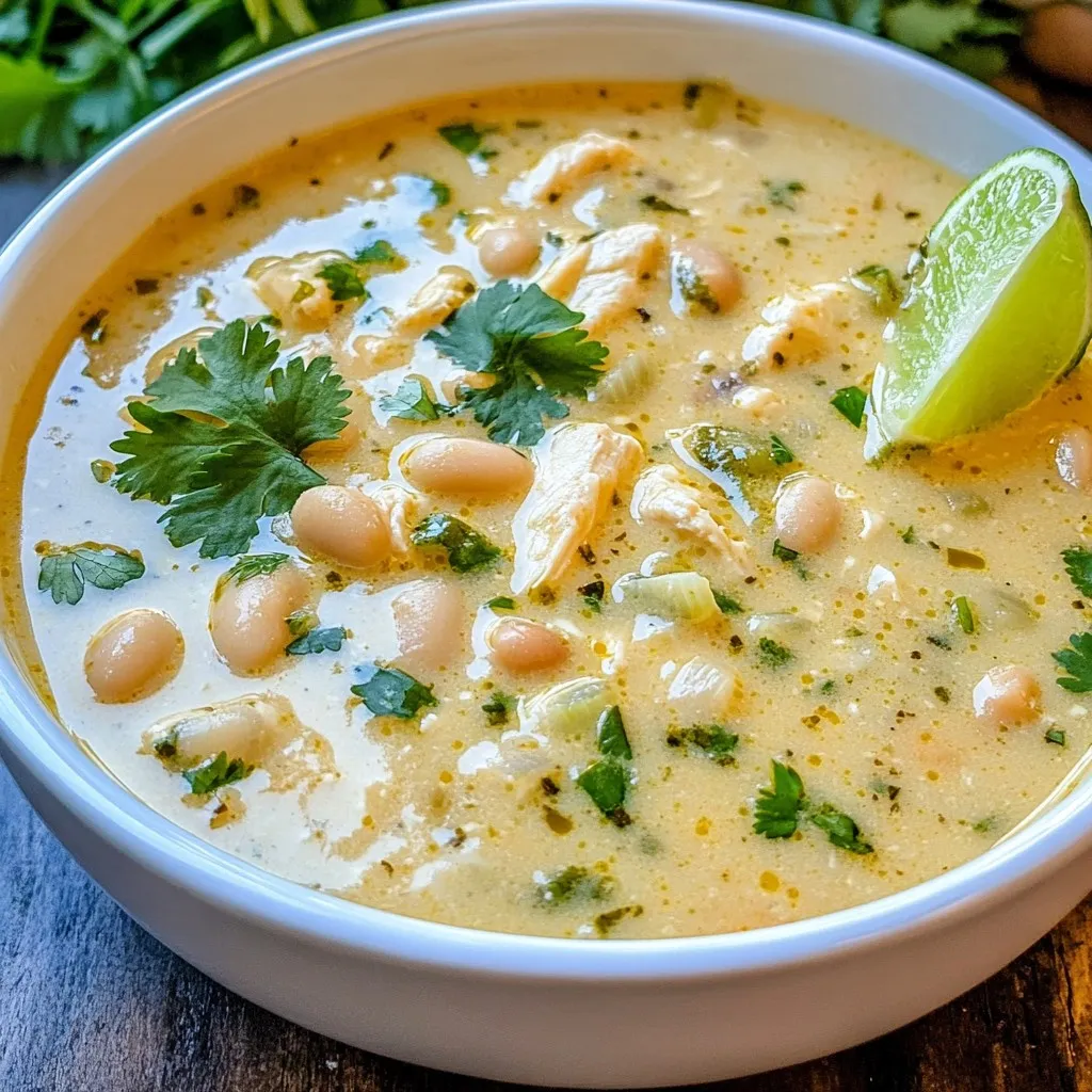 Creamy White Chicken Chili Flavorful and Easy Recipe